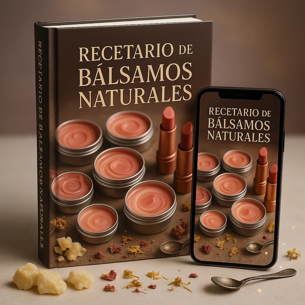 Balsamos y Labiales Corporales: +50 formulaciones 100% Naturales