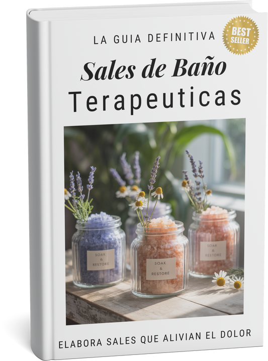 Sales de Baño Terapeuticas: +30 formulaciones Unicas
