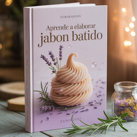 Jabones Batidos: Elabora Jabones Naturales, suaves y aromáticos para cuidar tu piel sin quimicos.